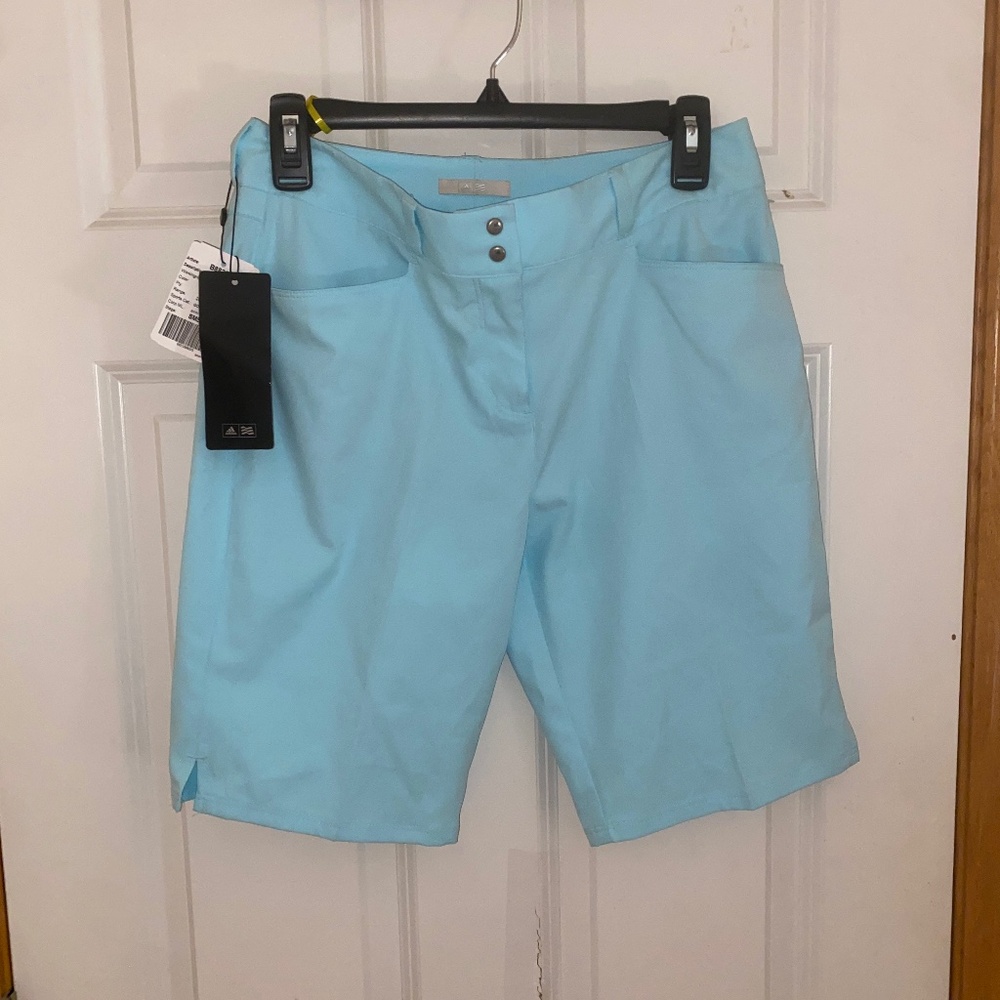 NWT Brand new men’s Adidas golf shorts teal blue/turquoise color